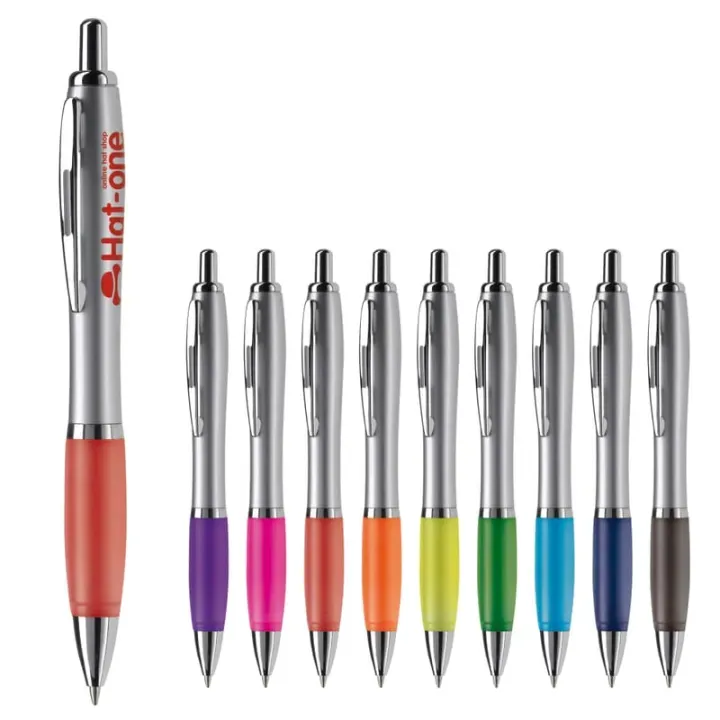 Ball pen Hawaï silver - LT80422 (gadzety reklamowe)